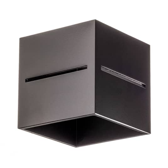 B-Ware Euluna Wandleuchte Top Up Down Wandlampe Wandlicht Leuchte Licht Alu G9 Schwarz - 5903282729797