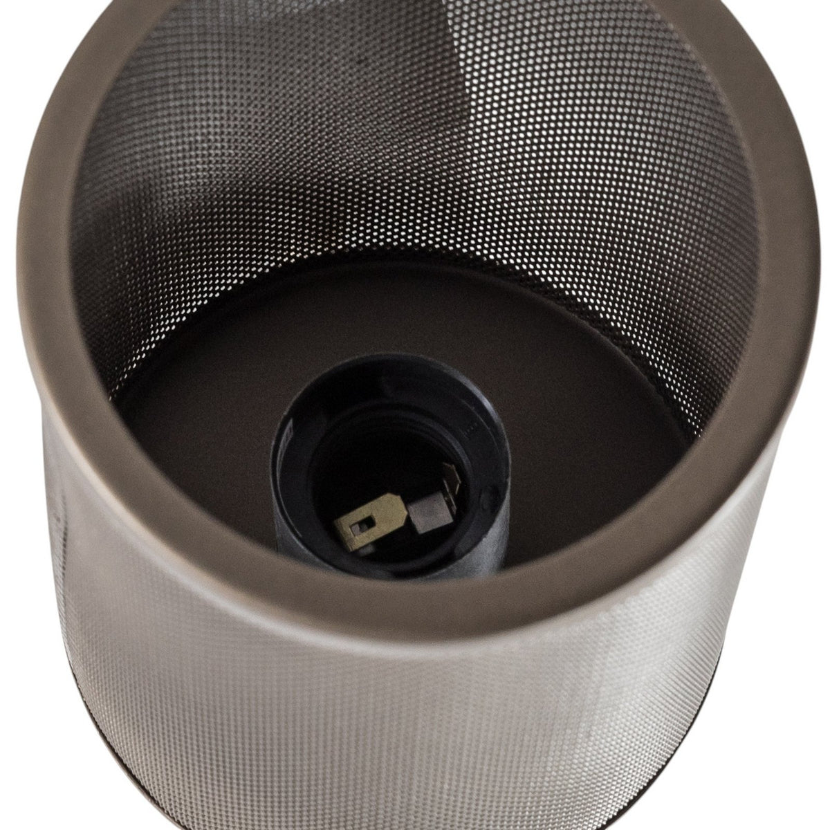 Wandleuchte Wandlampe titan E27 LED Stahl 48 cm Höhe titanfarben Lampe Spot - 5907812627294
