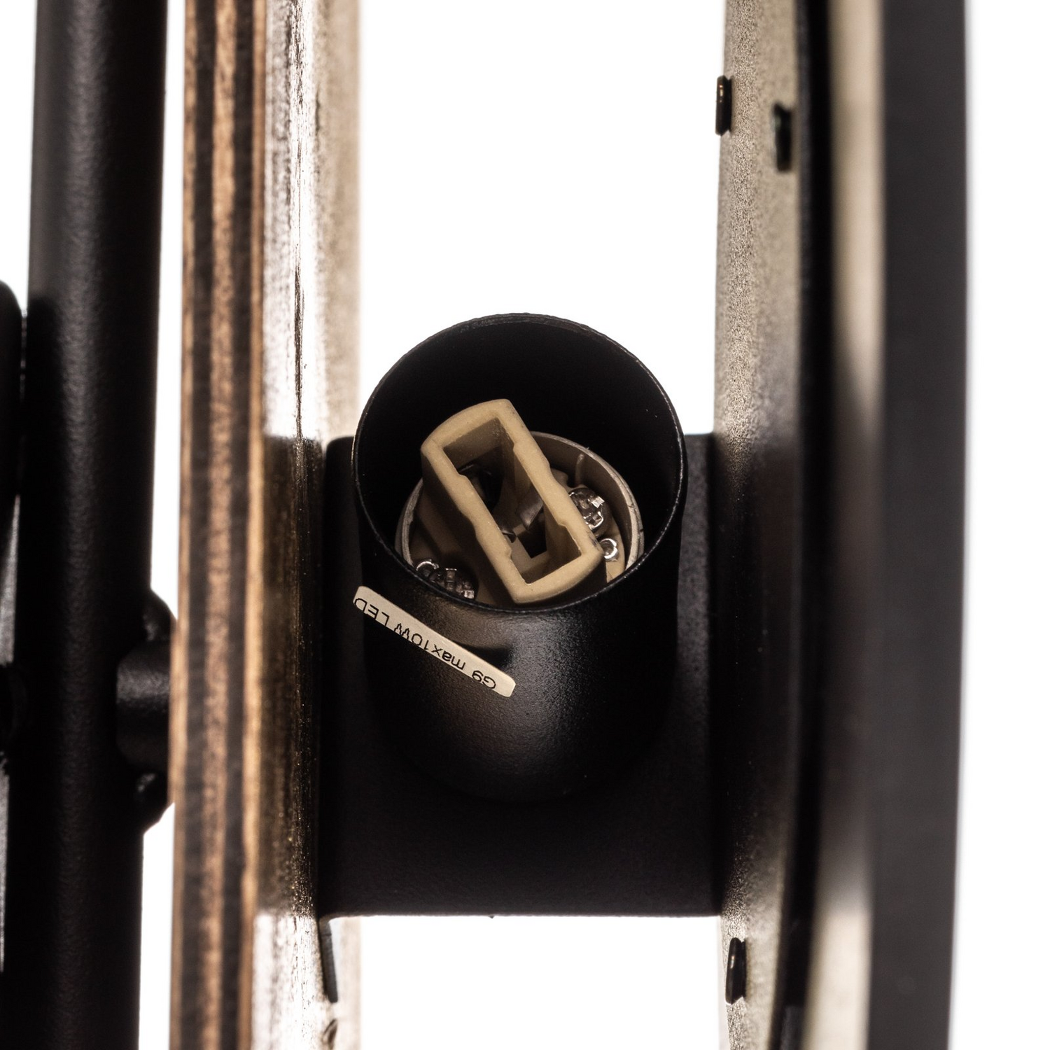 B-Ware Nowodvorski Lighting Wandleuchte Wheel Wandlampe Lampe Gold Mit Schwarzer Blende