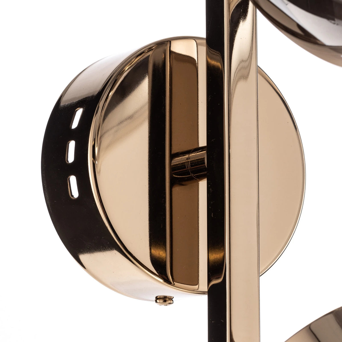 Wandleuchte Zerde 1+1 Wandlampe gold Metall Leuchte Lampe 2 flammig LED - 8698525600069