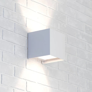 B-Ware Mcj Wandleuchte Lampe Flügel Weiß Metall 10 Cm G9