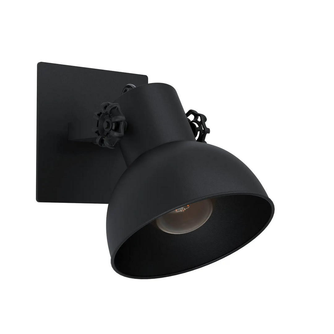 Eglo Wandspot Barnstaple Wandleuchte Lampe Leselampe Leuchte Schwarz Einflammig B-Ware