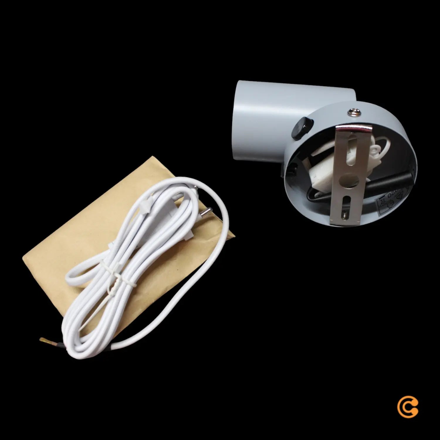 B-Ware Nordlux Explore Wandstrahler Strahler Gu10 Kabel Stecker Hellblau 2 Stück - 5704924018817