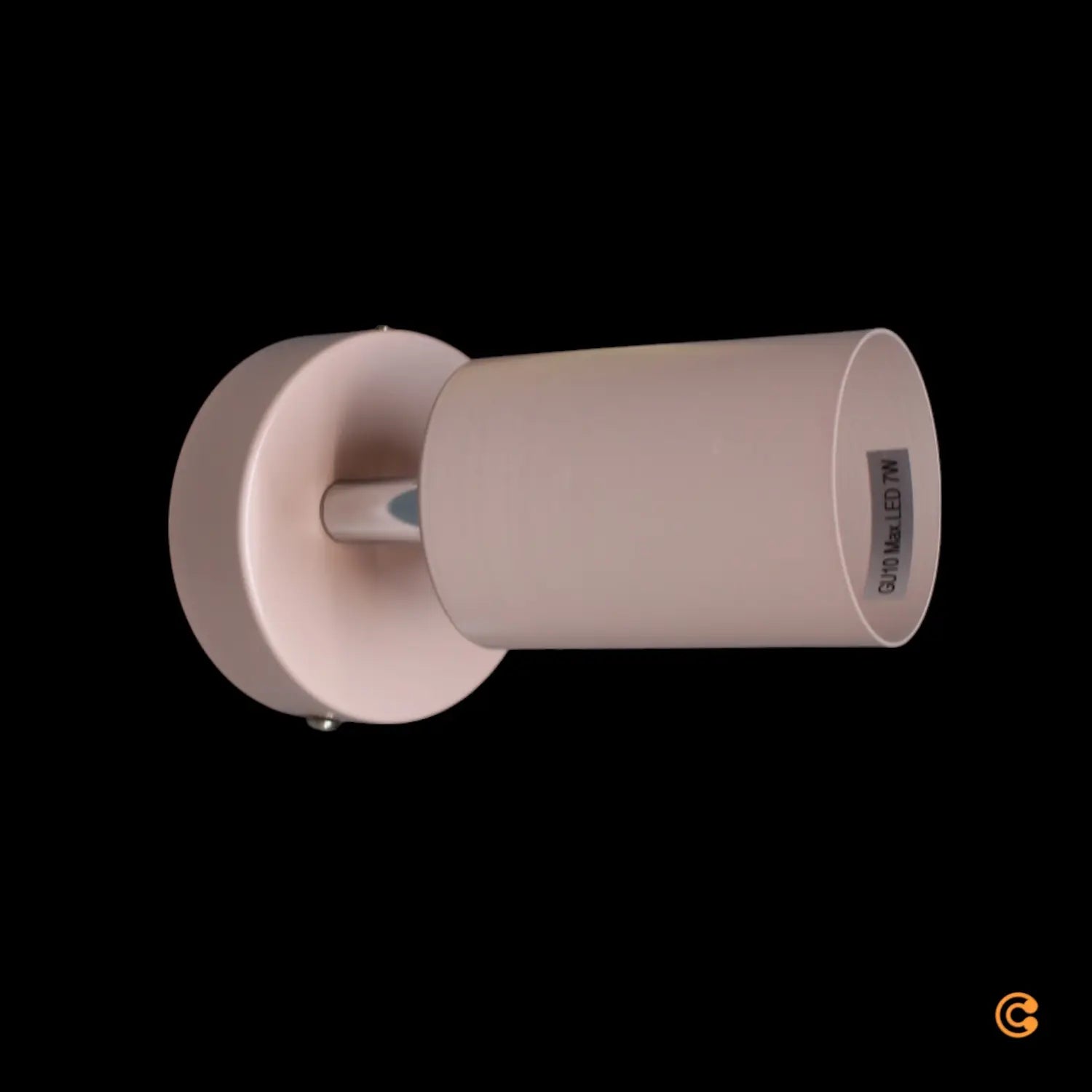 B-Ware Nordlux Wandstrahler Leuchte Explore Gu10 Kabel Stecker Rose 2 Stück - 5704924018824