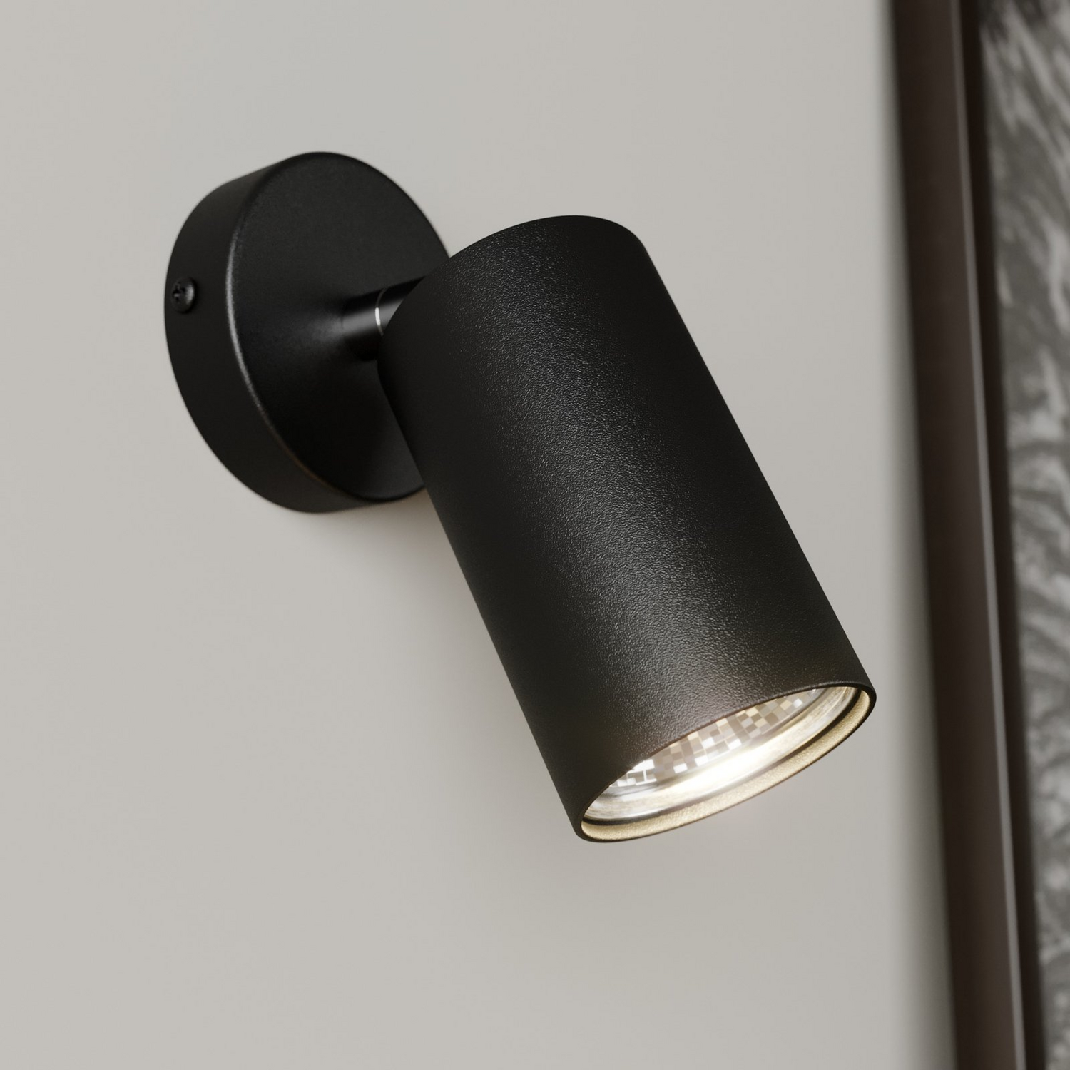 B-Ware Nowodvorski Wandstrahler Eye Spot Leuchte Schwarz Einflammig Wandlampe Gu10 - 5903139601894