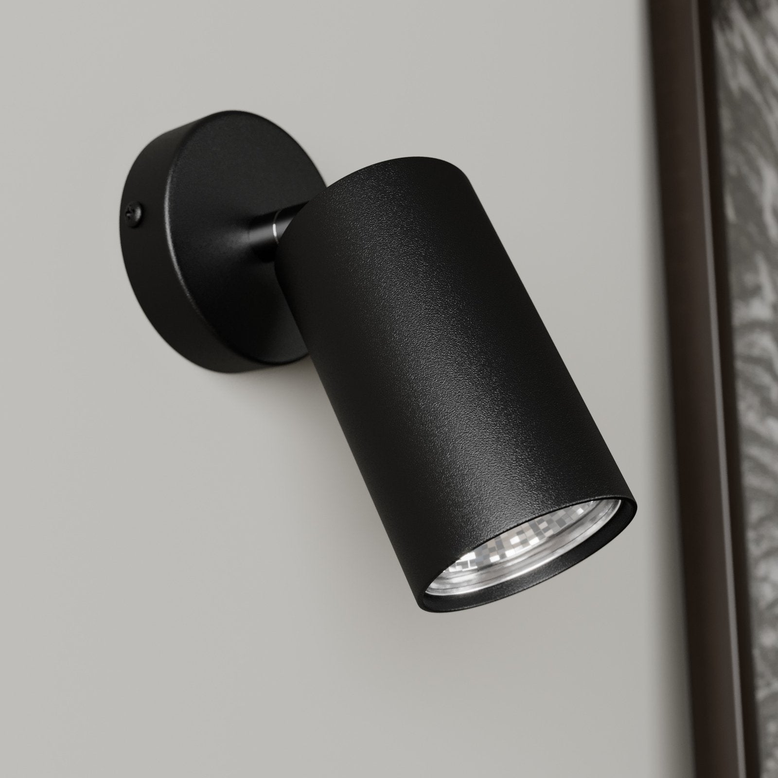 Nowodvorski Wandstrahler Eye Spot Leuchte schwarz einflammig Wandlampe GU10 - 5903139601894