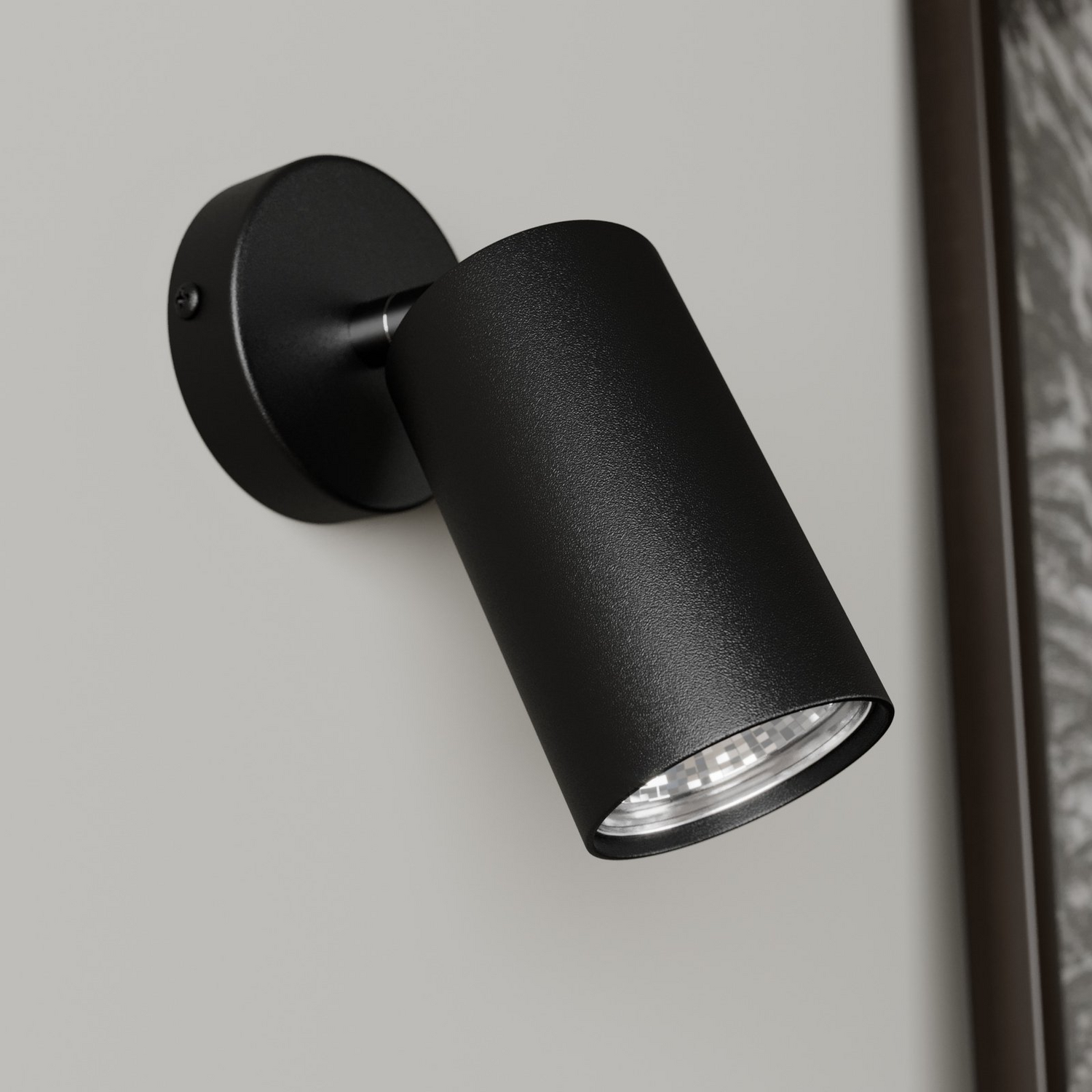 B-Ware Nowodvorski Wandstrahler Eye Spot Leuchte Schwarz Einflammig Wandlampe Gu10 - 5903139601894