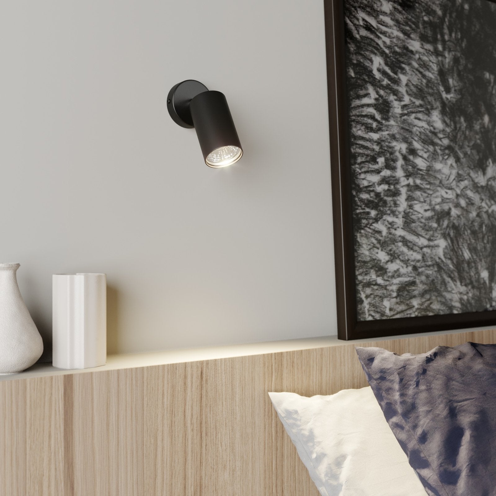 Nowodvorski Wandstrahler Eye Spot Leuchte schwarz einflammig Wandlampe GU10 - 5903139601894