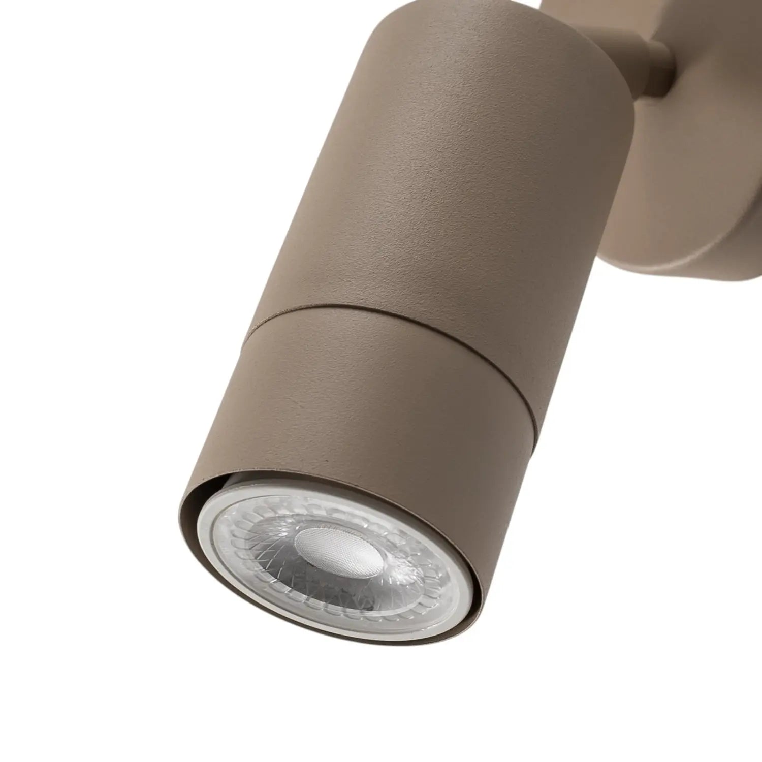 B-Ware Wandstrahler Link Wandleuchte Beige Stahl Beleuchtung Wohnzimmer Esszimmer Gu10 - 5907565995268