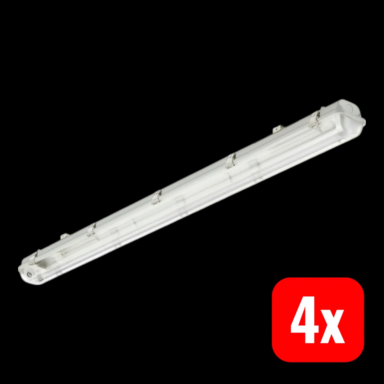 B-Ware Philips Lighting Ledinaire 2x Tled Led Feuchtraumleuchte Led T8 Grau 4 Stück - 8710163366050