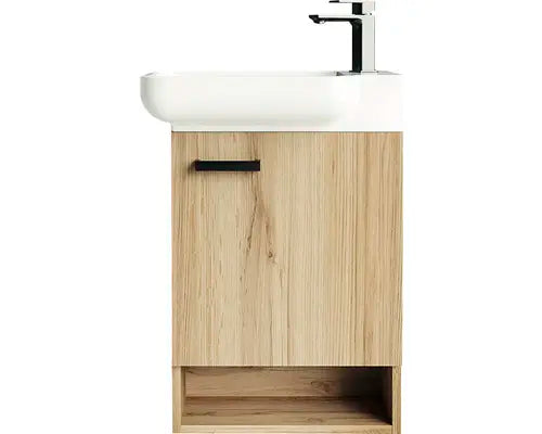 B-Ware Waschplatz Venas Badmöbelset Set Waschtisch Holz Legnano Unterschrank Weiß   - 4306517443733