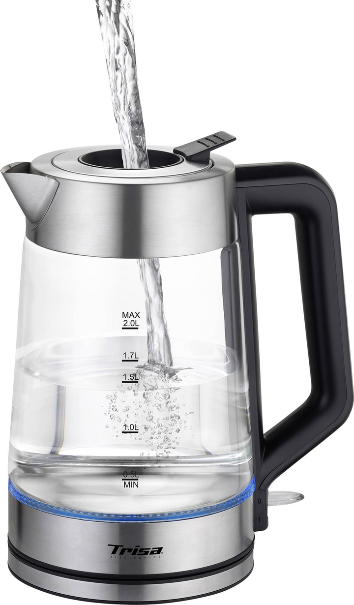 Trisa Wasserkocher Easy Fill Wasserkocher Edelstahl Led 77 W Haushaltsgerät B-Ware - 7640306322036