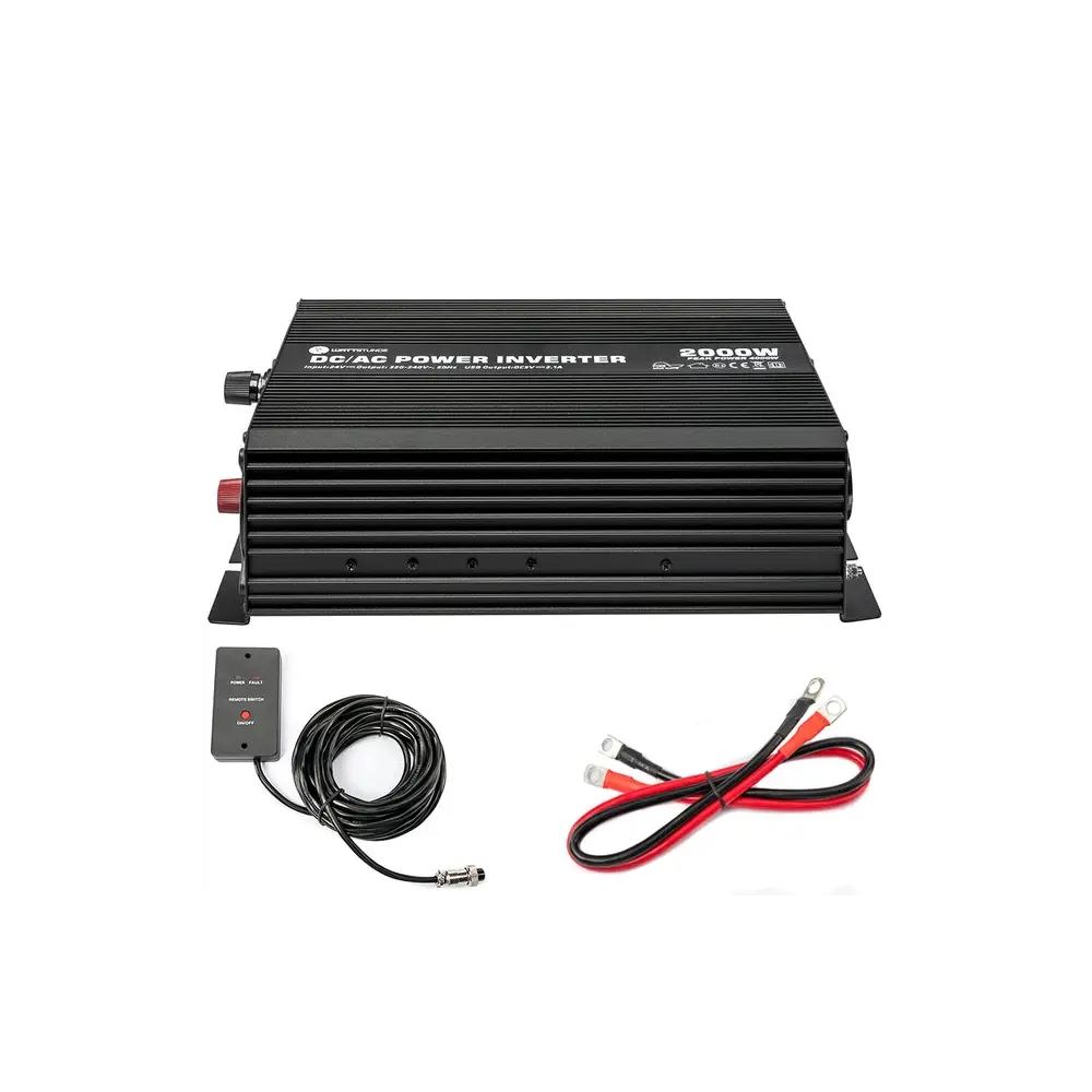B-Ware Wattstunde Spannungswandler Wechselrichter Sinus 2000 W 4000 W 24 V Siehe Text/Foto - 4251190108434