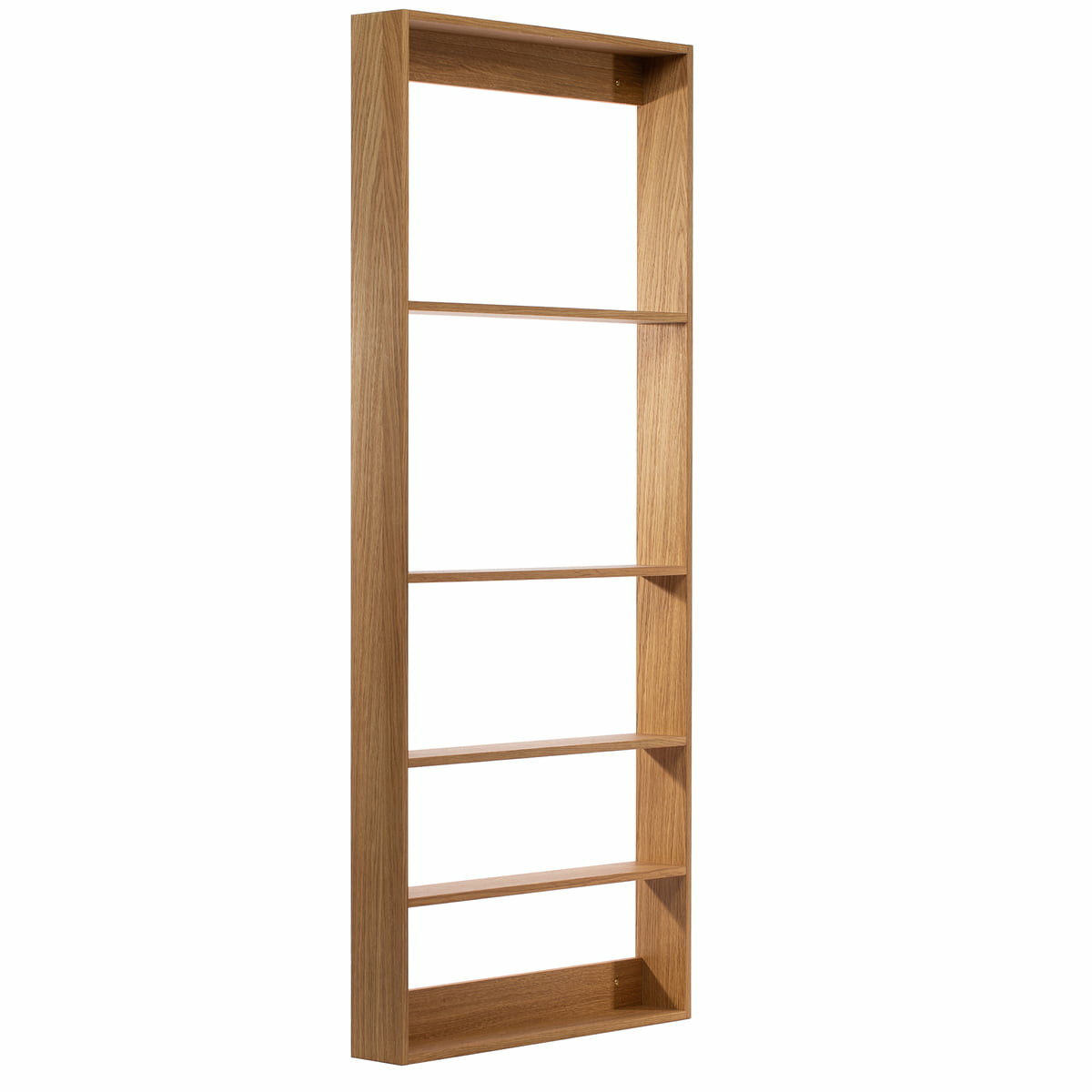 B-Ware We Do Wood Fivesquare Wandregal Regal Hängeregal Wandablage Eiche Natur 120x50cm