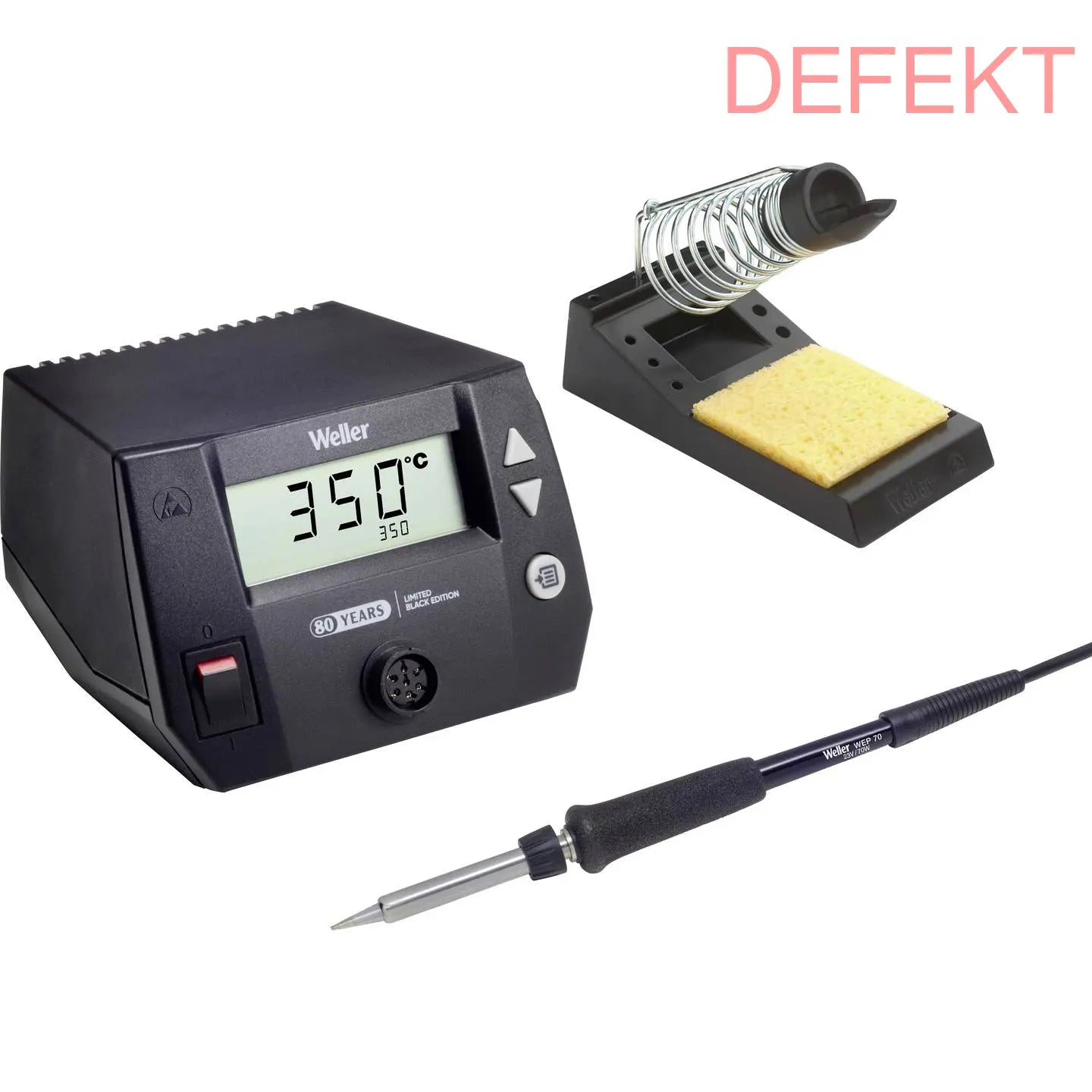 D-Ware Weller We1010 Limited Black Edition Lötstation Lötkolben Set Elektronik Werkzeug - 4003019449828
