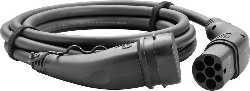 Webasto Ladekabel Typ 2 Netzteil Ladestecker Elektroauto Abgewinkelt Schwarz     B-Ware - 4054037335617