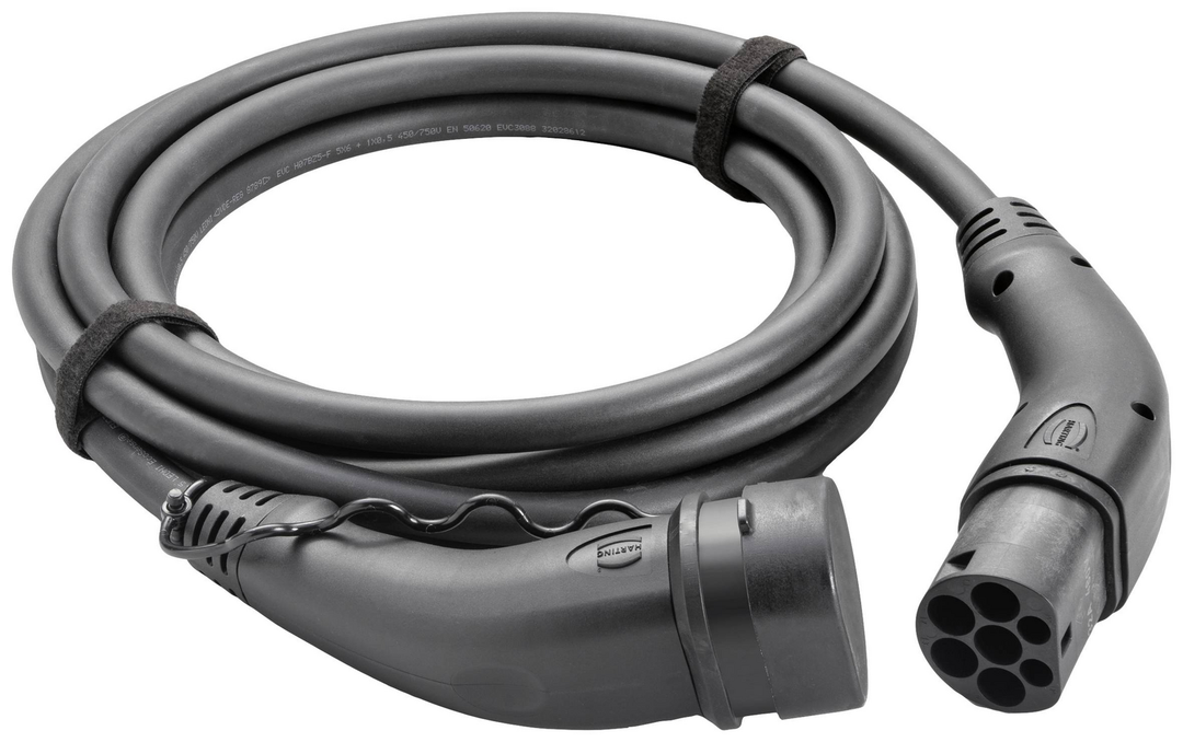 Webasto Ladekabel Typ 2 Netzteil Ladestecker Elektroauto Abgewinkelt Schwarz     B-Ware - 4054037335617