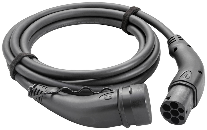 Webasto Ladekabel Typ 2 Netzteil Ladestecker Elektroauto Abgewinkelt Schwarz     B-Ware - 4054037335617