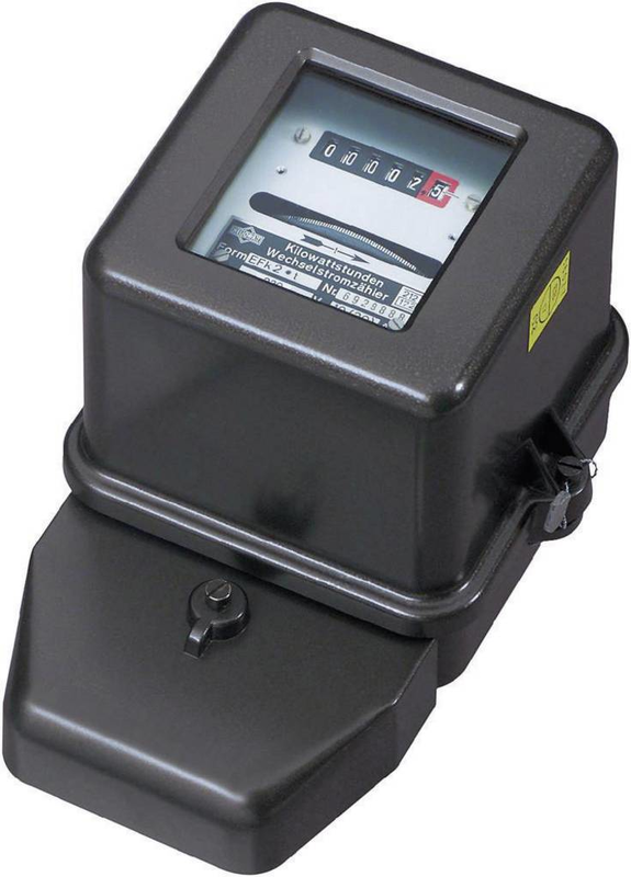 B-Ware Wechselstromzähler Mechanisch 10/40 A Regeneriert/Geeicht Drehstromzähler - 4016138899603