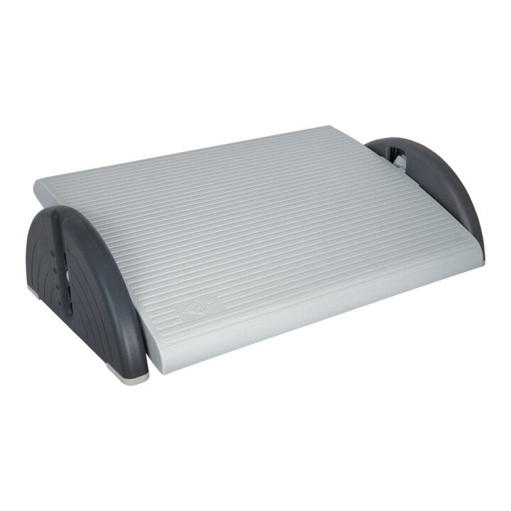 Wedo Fußstütze Trittplatte Fußablage Lichtgrau Höhenverstellung 4 Fach 30 165mm B-Ware - 4003801795072