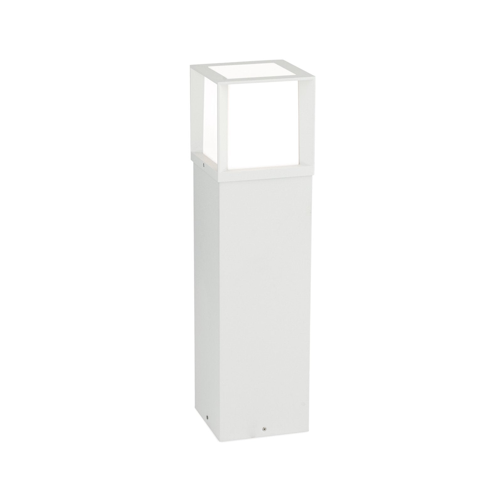 Orion Wegelampe Henry Wegleuchte LED Außenlampe weiß Höhe 60 cm Alu Edelstahl - 9003090278343