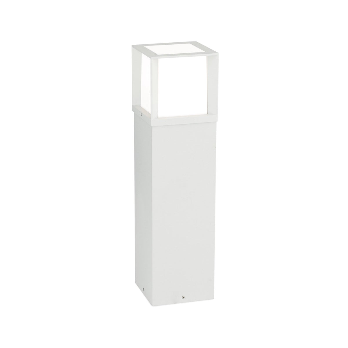 Orion Wegelampe Henry Wegleuchte LED Außenlampe weiß Höhe 60 cm Alu Edelstahl - 9003090278343