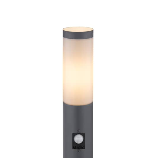 B-Ware Globo Wegeleuchte Boston H 80 Cm Mit Sensor Anthrazit Sockelleuchte Gartenlampe - 9007371427796