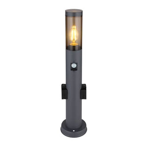 B-Ware Globo Wegeleuchte Weglampe Lampe Leuchte Outdoor Boston Steckdosen und Sensor