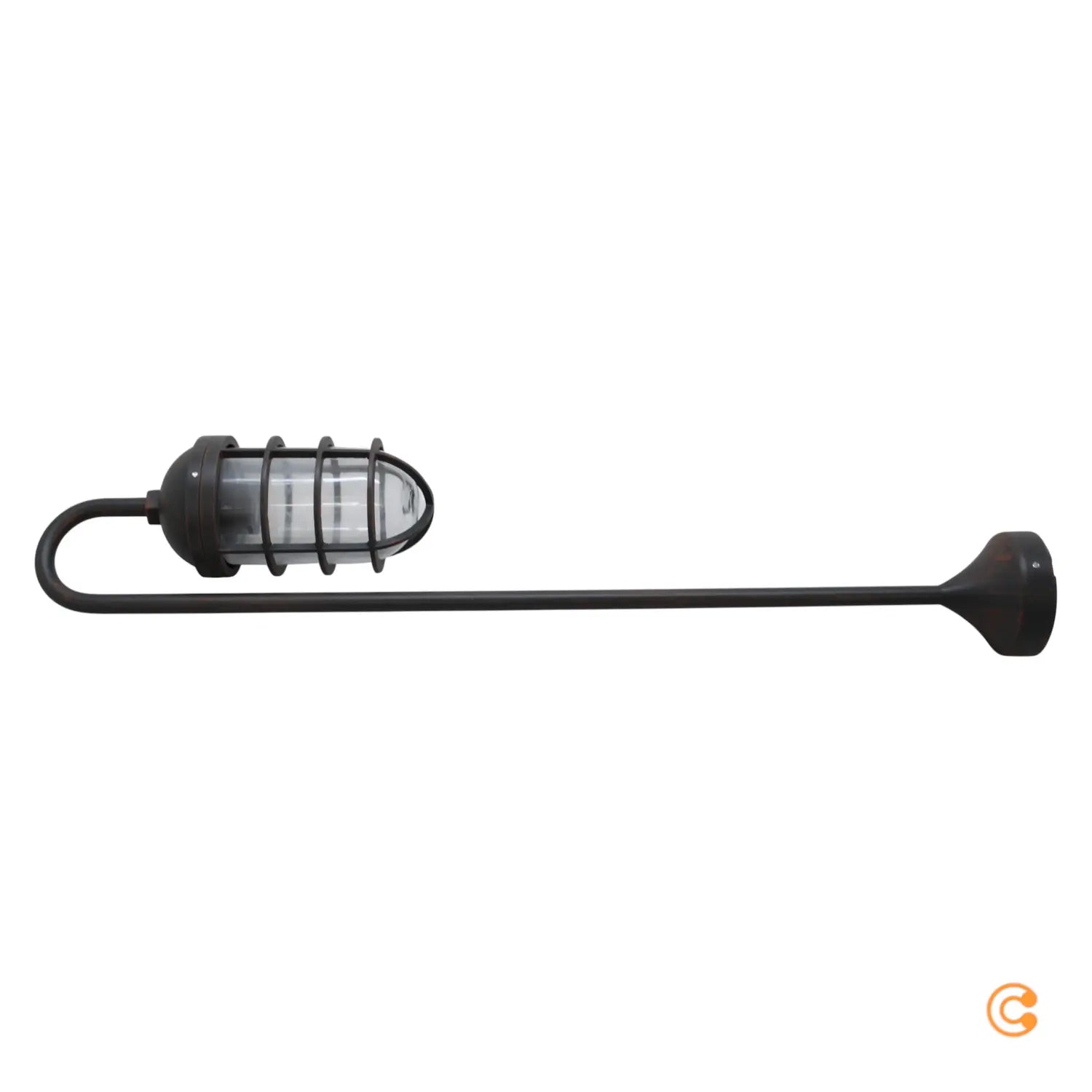 B-Ware Wegeleuchte Gero Gartenlampe Wegelicht Landhausstil Antikbronze Glas E27 Led - 4251096553246