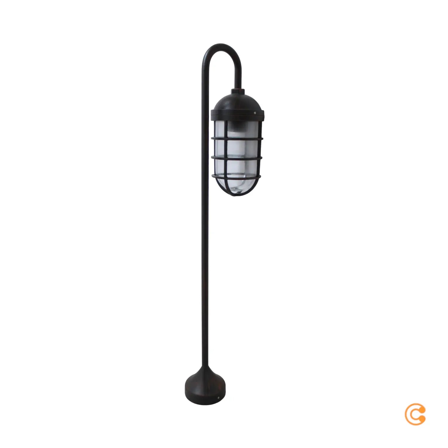 B-Ware Wegeleuchte Gero Gartenlampe Wegelicht Landhausstil Antikbronze Glas E27 Led - 4251096553246