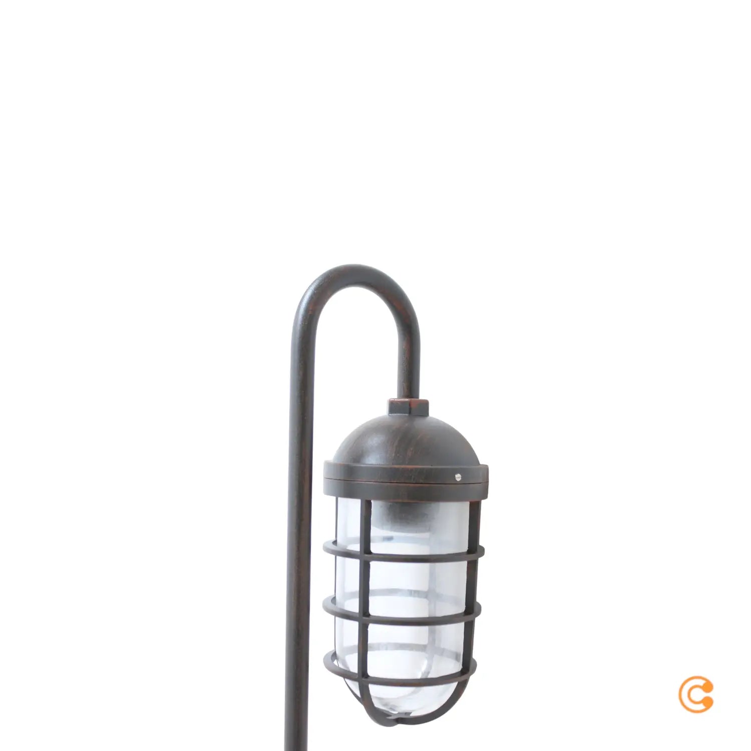 B-Ware Wegeleuchte Gero Gartenlampe Wegelicht Landhausstil Antikbronze Glas E27 Led - 4251096553246