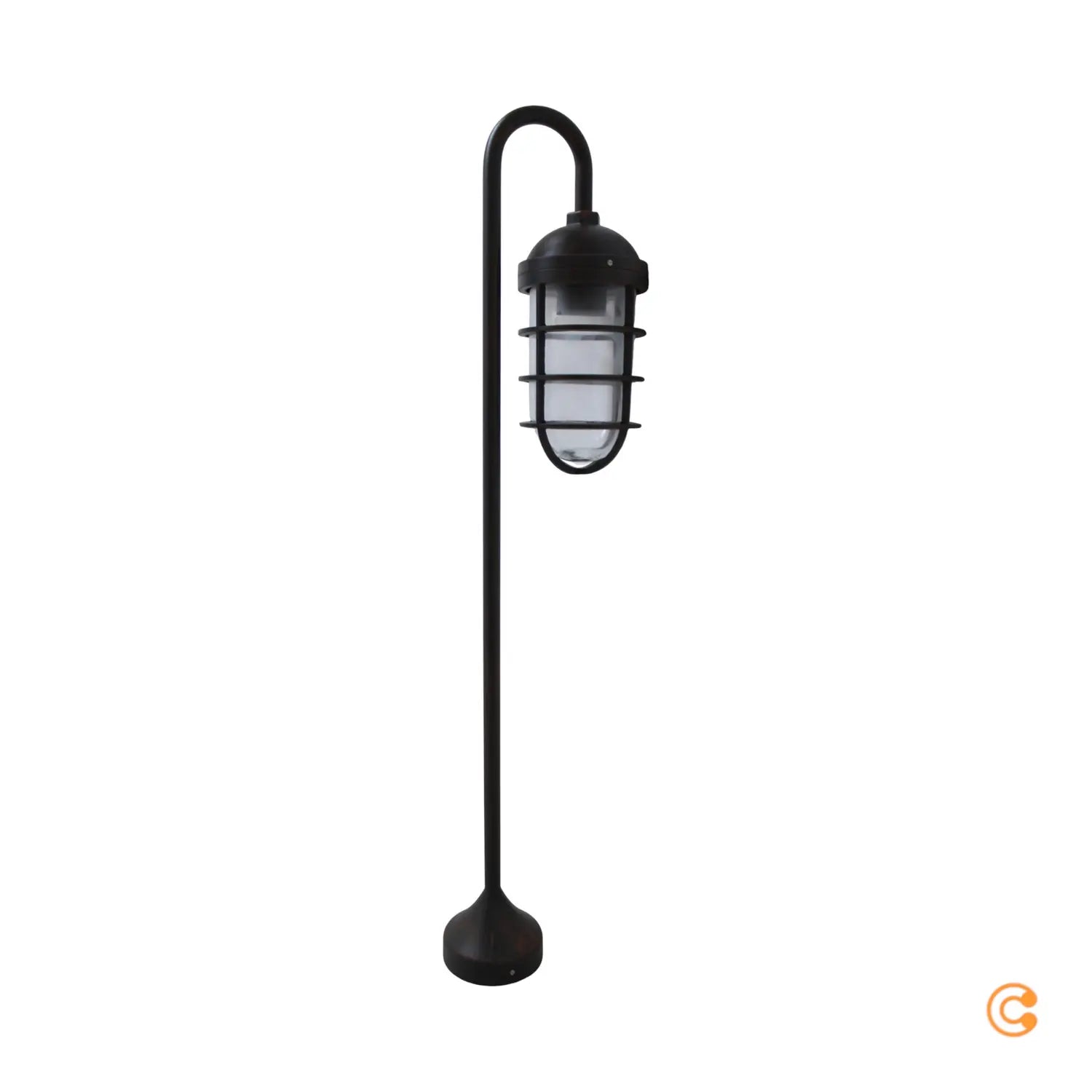 B-Ware Wegeleuchte Gero Gartenlampe Wegelicht Landhausstil Antikbronze Glas E27 Led - 4251096553246