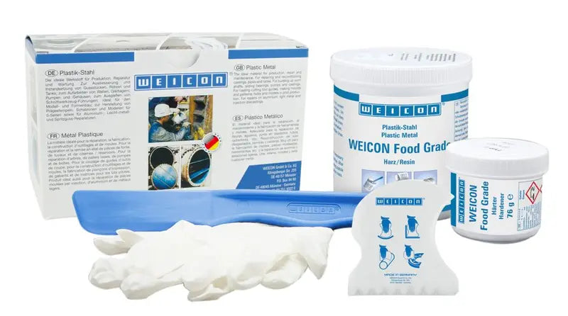 B-Ware Weicon Epoxidharz Oberflächenbeschichtung Harz Lebensmittelzulassung Weiß 500 G - 4024596090906