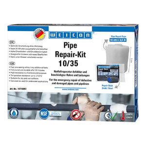 B-Ware Weicon Reparaturband Reparaturset Pipe Repair Kit Glasfaserband Spezialharz