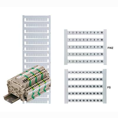 Weidmüller 0522761032 Weiß 500 St. Klemmenmarkierung Klemmenmarkierer B-Ware