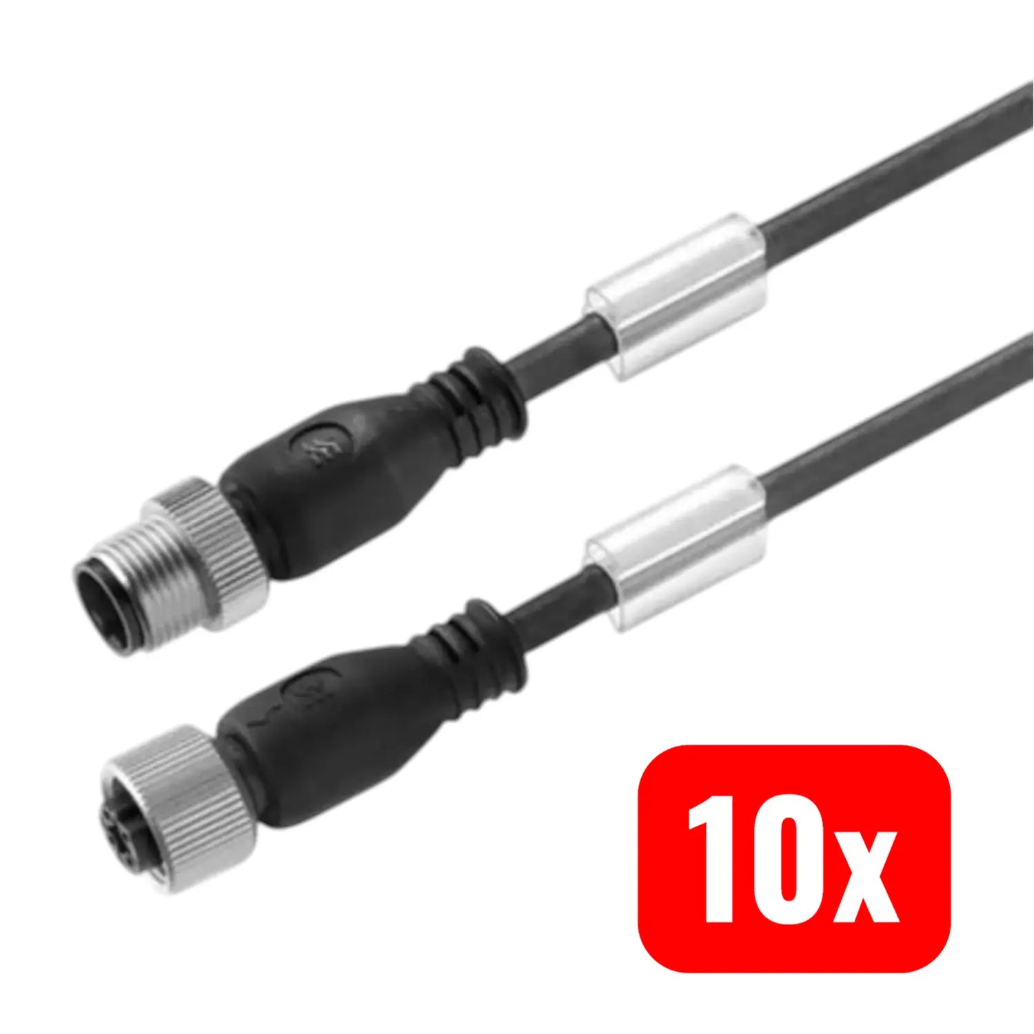 B-Ware Weidmüller Sensor Stecker Leitung Kabel Buchse M12 Sensorik 1.5m 10 Stück - 4032248735372