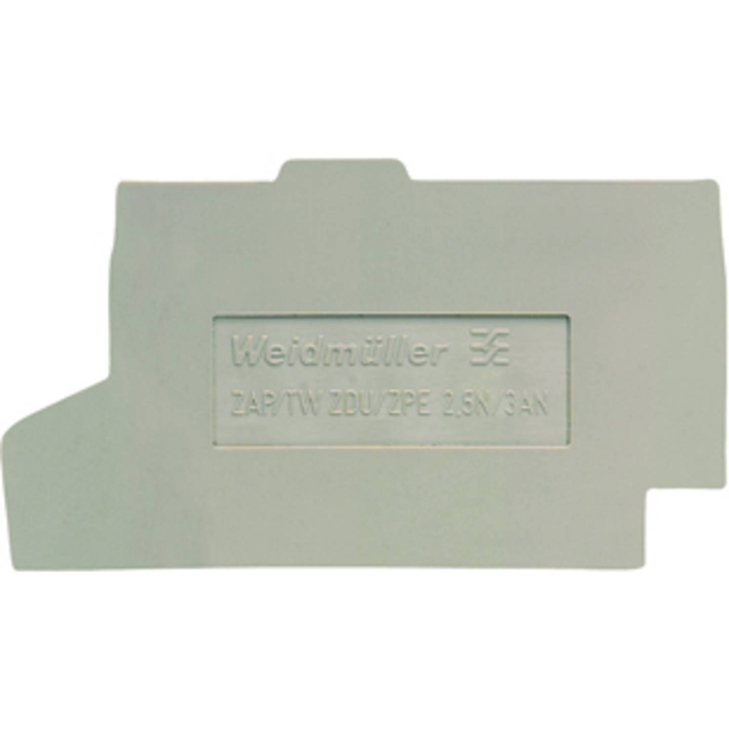 B-Ware Weidmüller Abschlussplatte Endplatte 1933800000 Beige Anschluss 7 Sets - 4032248587131