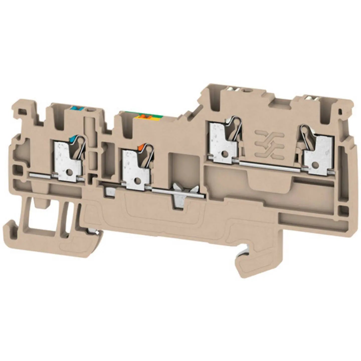 B-Ware Weidmüller Reihenklemme Aktorenklemme 3,5 Mm Zugfeder Hutschiene Grau 100 Stück - 4050118377347