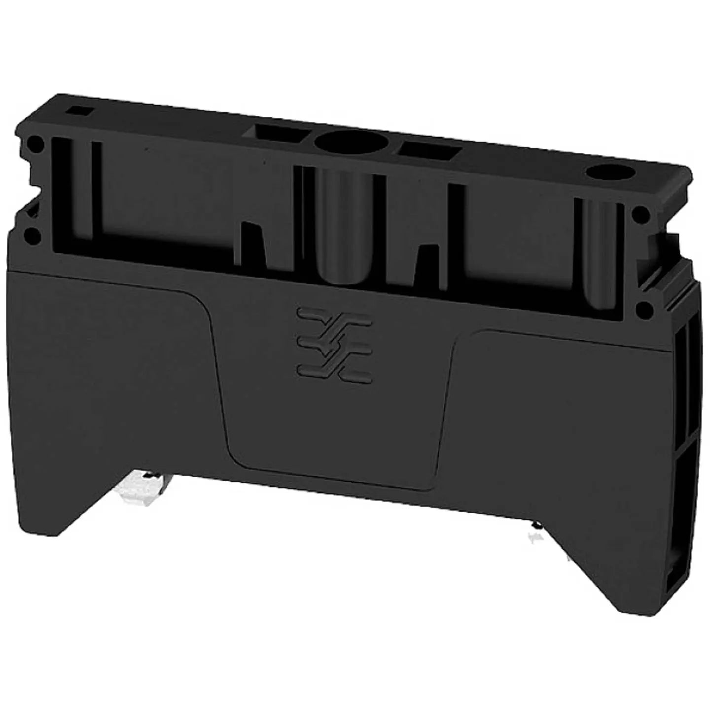 B-Ware Weidmüller Endwinkel Anschlussstück Endwinkel Aeb 35 Sc/1 Bk 50 Stück Schwarz - 4050118487114