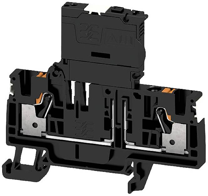 B-Ware Weidmüller 2675250000 Sicherungsreihenklemme Steckklemme Schwarz 50 Stück