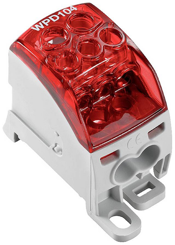 Weidmüller Verteilerblock Klemmenblock 2725260000 Schrauben Rot 1 St Hauptmodul  B-Ware - 4050118796629