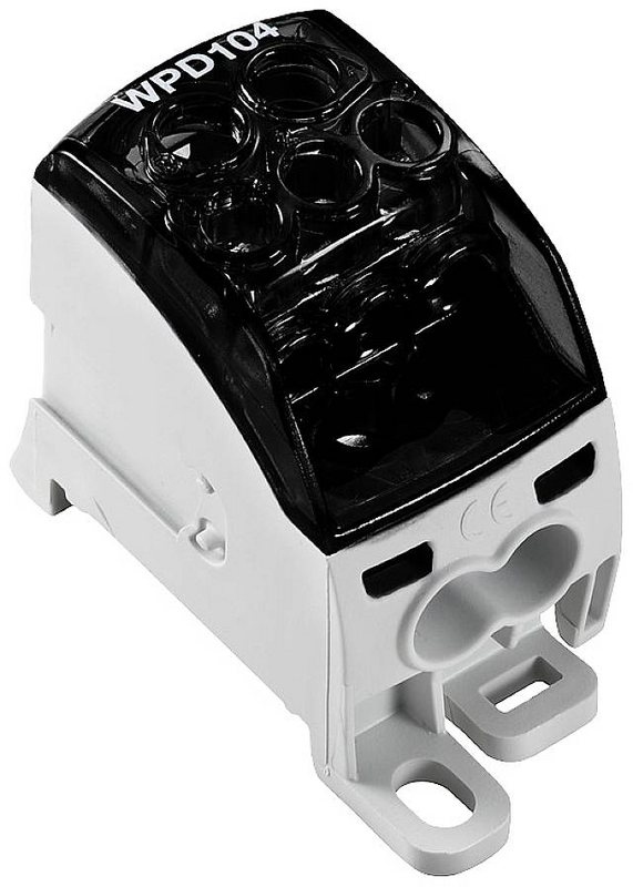 Weidmüller Verteilerblock Block Schrauben Schwarz 1 St Hauptverteiler B-Ware - 4050118796520