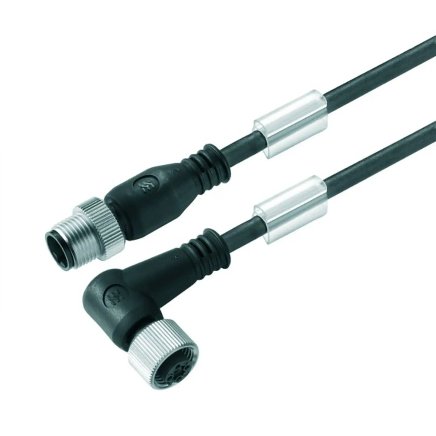 B-Ware Weidmüller Kabel Leitung Sensorleitung Verbindung M12 Stecker 1,5 M 2 Stück - 4008190300432