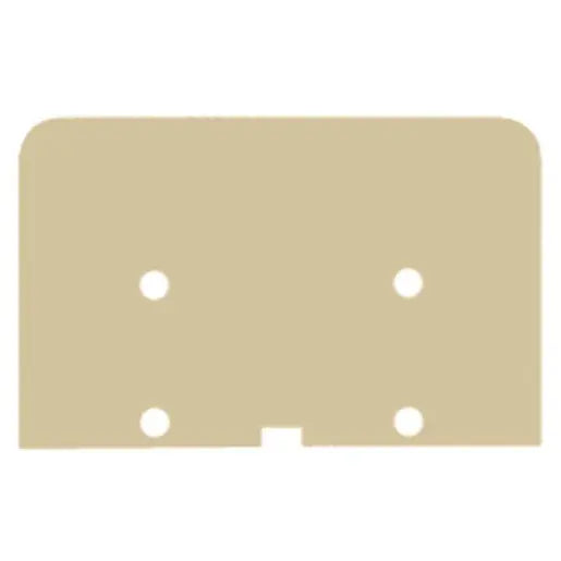 B-Ware Weidmüller Abschlussplatte Plattensatz Sak Zubehör Beige Ap Akz2.5 50 Stück - 4008190098865