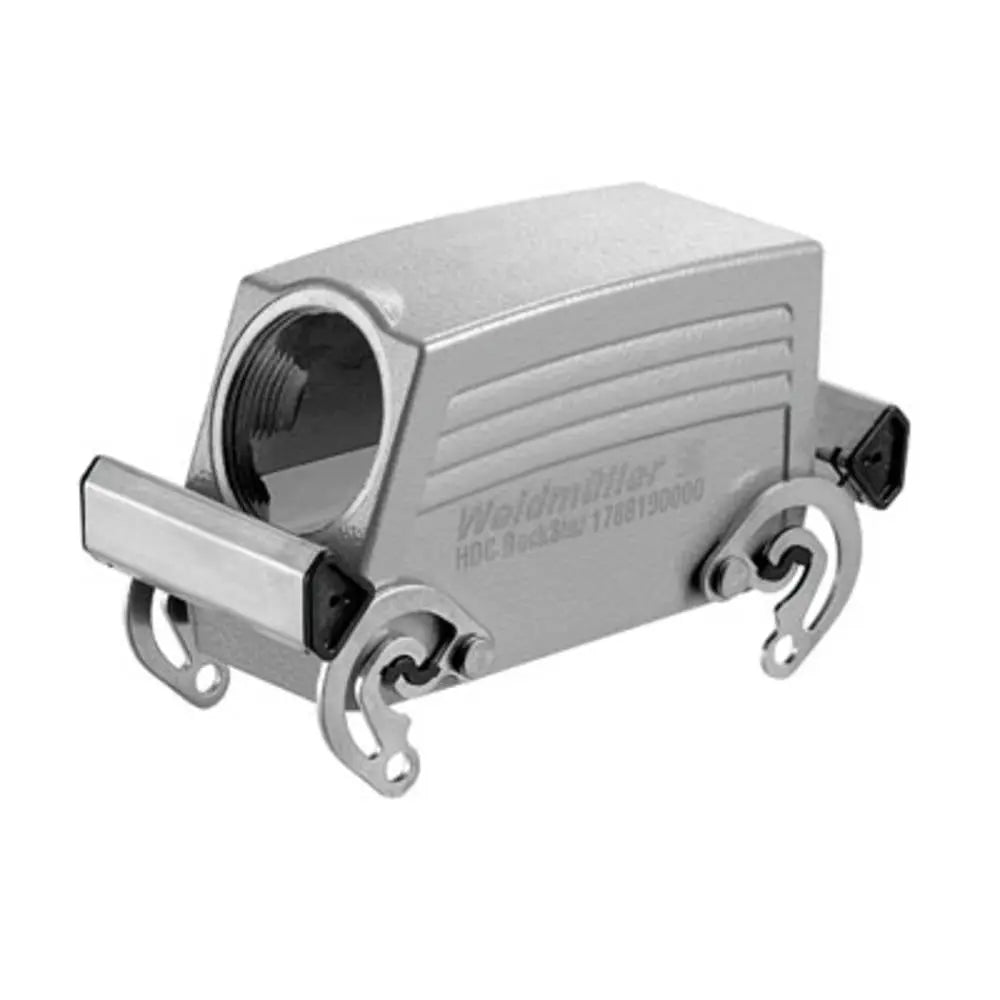 B-Ware Weidmüller Steckergehäuse Steckverbindergehäuse Hdc 16 B Querbügel Grau Alu - 4032248205721