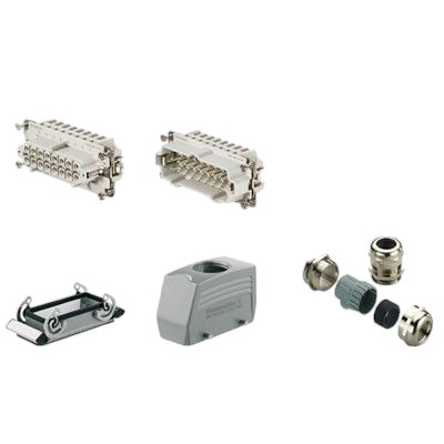 Weidmüller Steckverbinder Set Kit Hdc Hauptsteckverbinder He Metallgehäuse B-Ware - 4032248816408