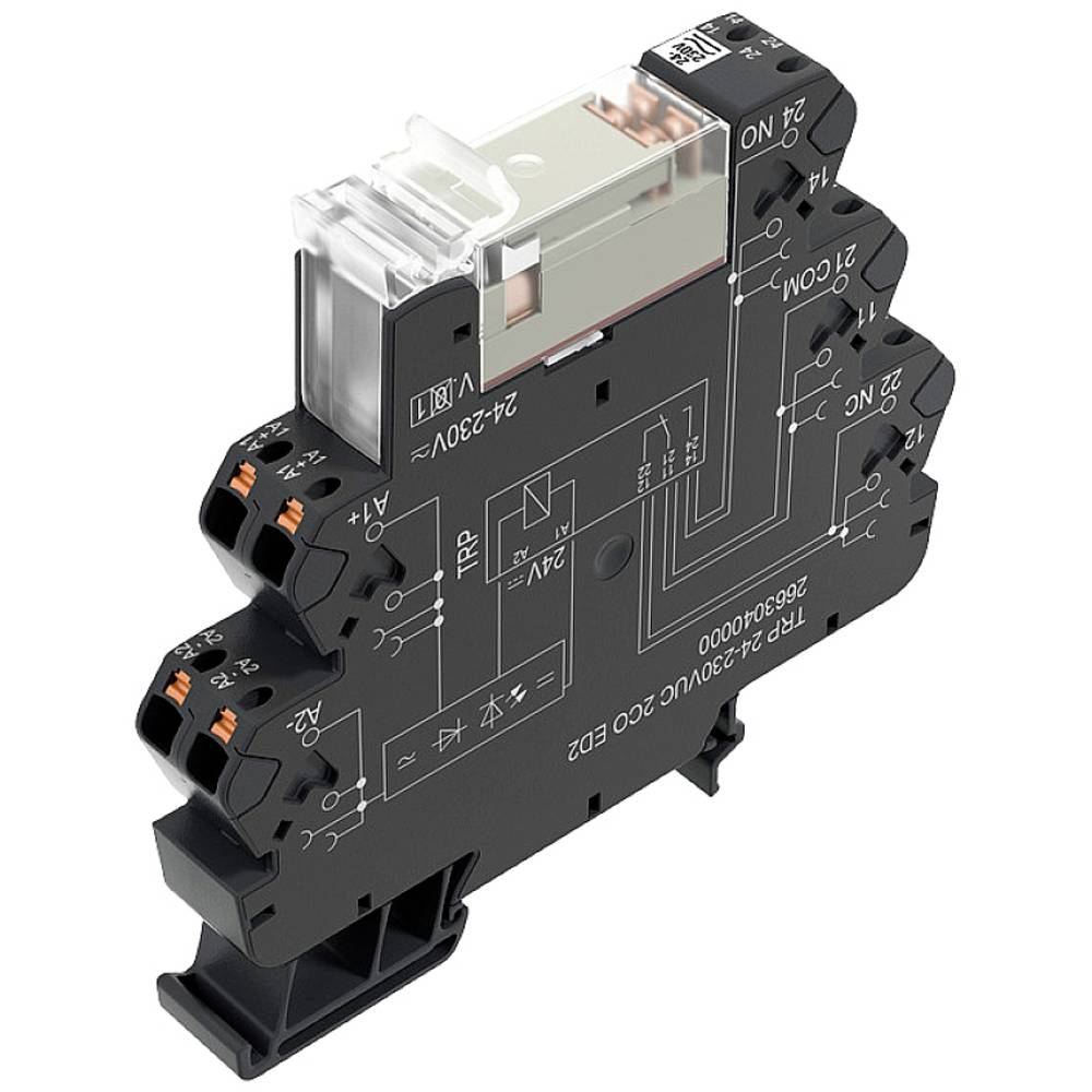 Weidmüller Trp 24 230 Vuc 2 Co Ed2 Koppelrelais Relais 8 A 2 Wechsler 10 Stück B-Ware - 4050118698039