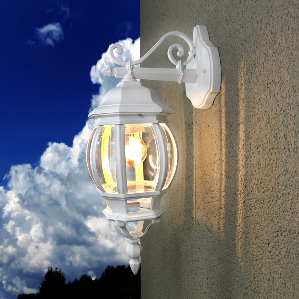 B-Ware Lindby Außenwandleuchte Theodor Wandleuchte Wandlampe Außenlampe Leuchte Weiß - 6291105700177