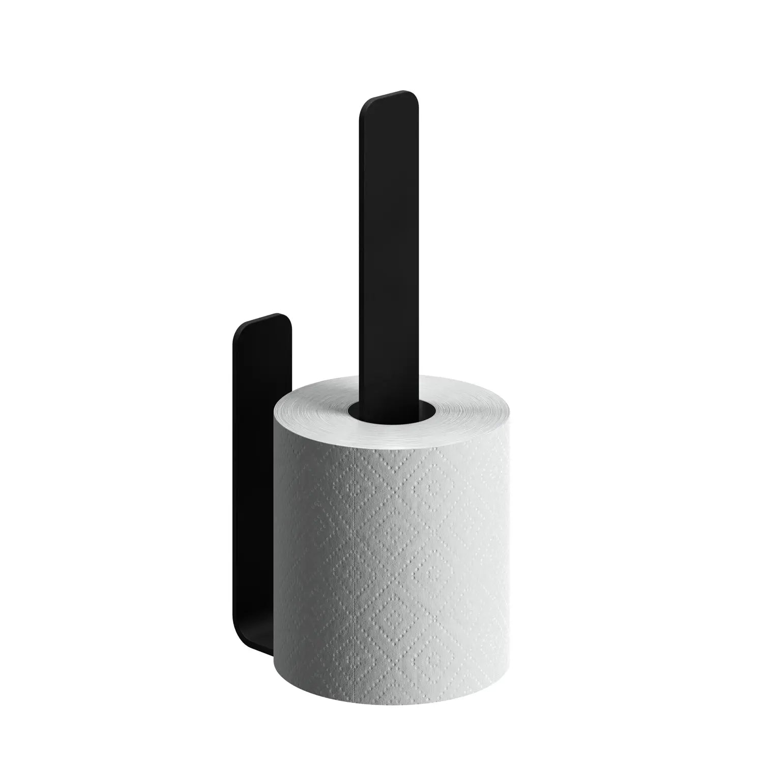 B-Ware Weissenstein Ersatzrollenhalter Toilettenpapier Schwarz Edelstahl Bad989 - 4260470462142
