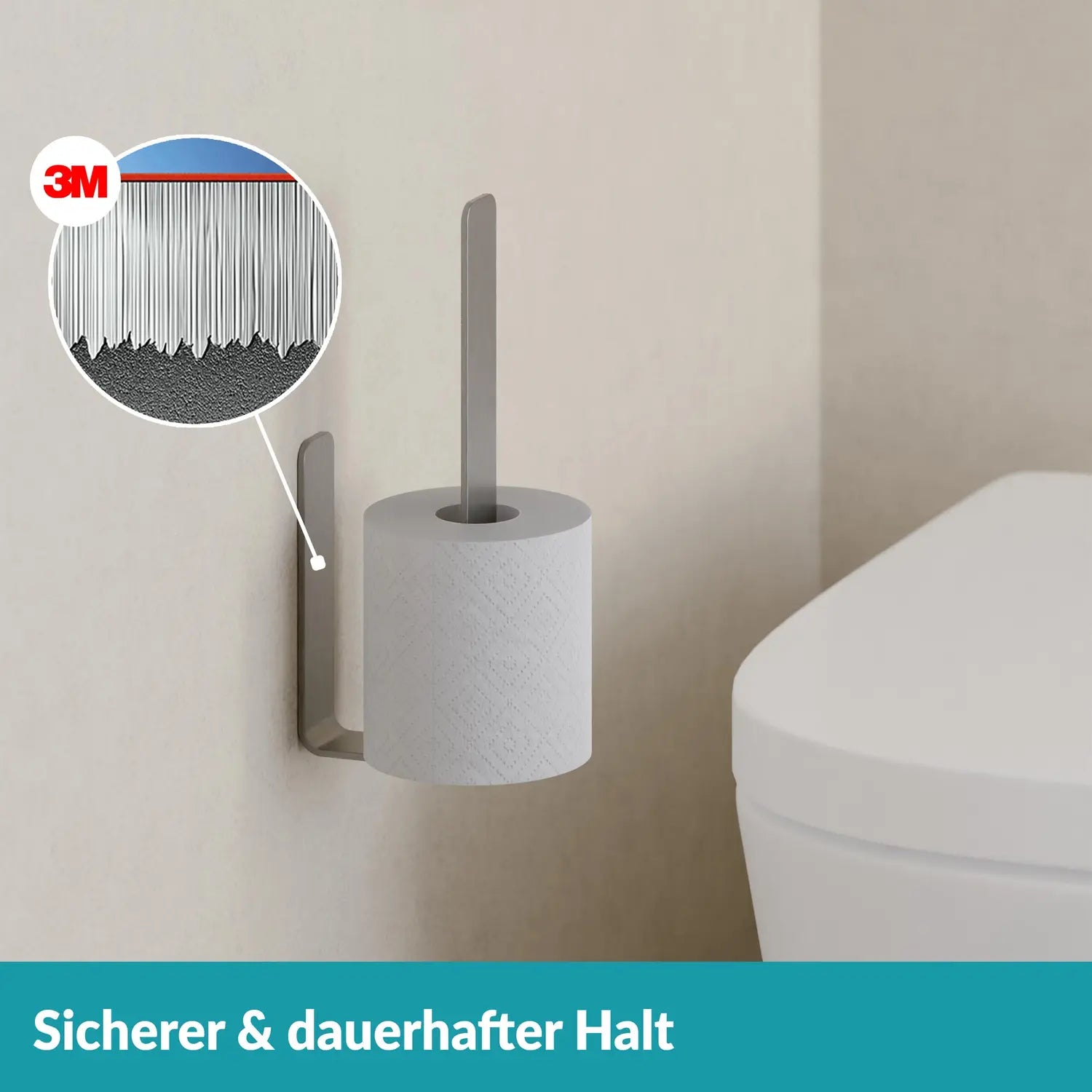 B-Ware Weissenstein Ersatzrollenhalter Toilettenpapierhalter Womo Edelstahl Badezimmer - 4260470462135